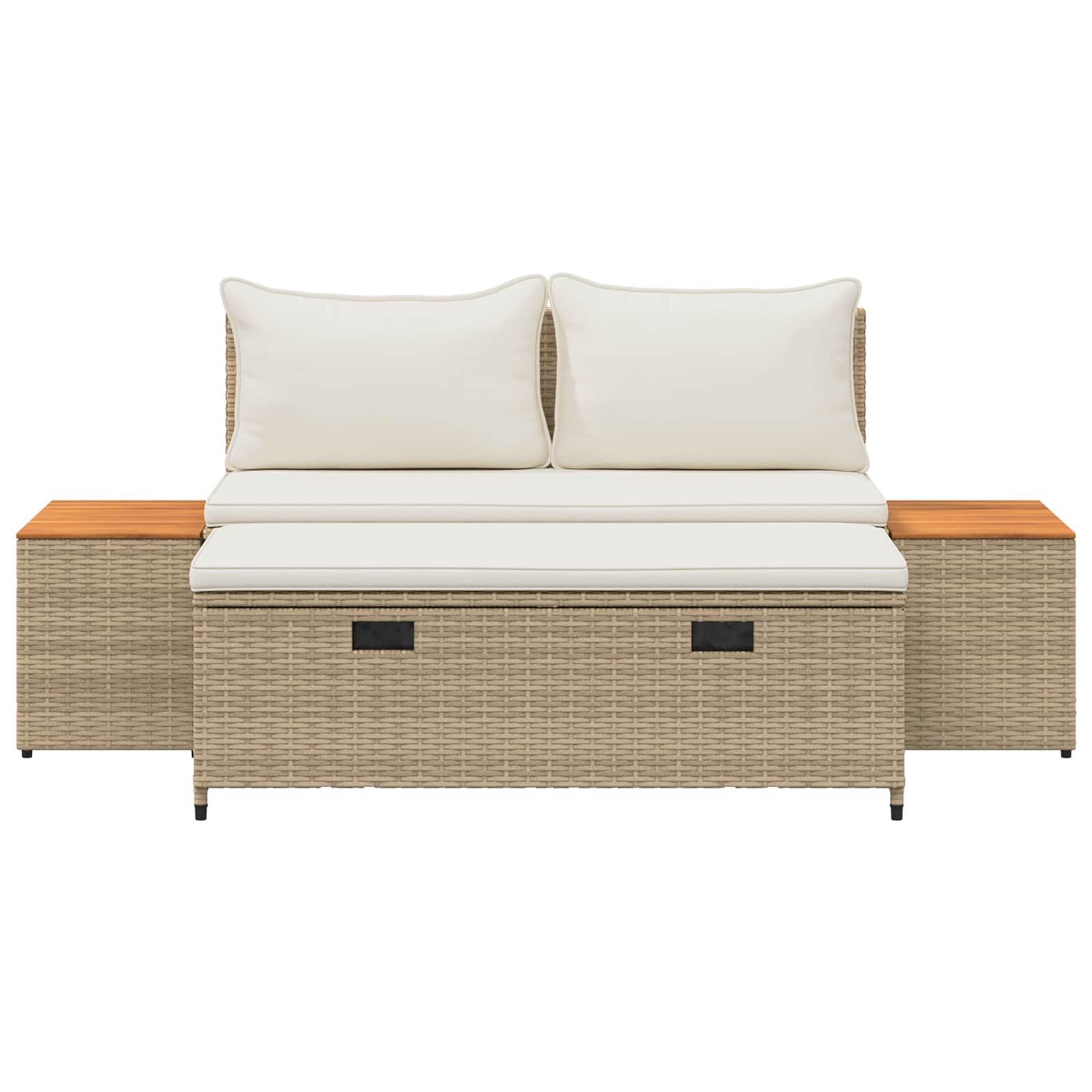 Outdoor-Sofagarnitur 4-Sitzanzahl 4 pcs 55 x 30 x 39 cm