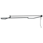 Elektrisches Markisenrahmen Anthrazit 3,5 x 2 m Aluminium