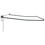 Elektrisches Markisenrahmen Anthrazit 4,5 × 3 m Aluminium