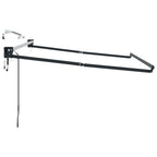 Elektrisches Markisenrahmen Anthrazit 3,5 x 2,5 m Aluminium