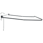Elektrisches Markisenrahmen Anthrazit 5 x 3 m Aluminium