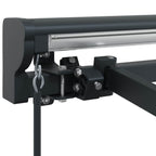 Manueller Markisenrahmen Verstellbar Anthrazit 3 x 2 m Stahl