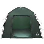 Hütten-Zelt mit Dach Olivegrün 210 x 210 x 138 cm Polyester