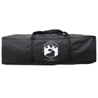Hütten-Zelt mit Dach Weiß Blackout 210 x 210 x 138 cm Polyester
