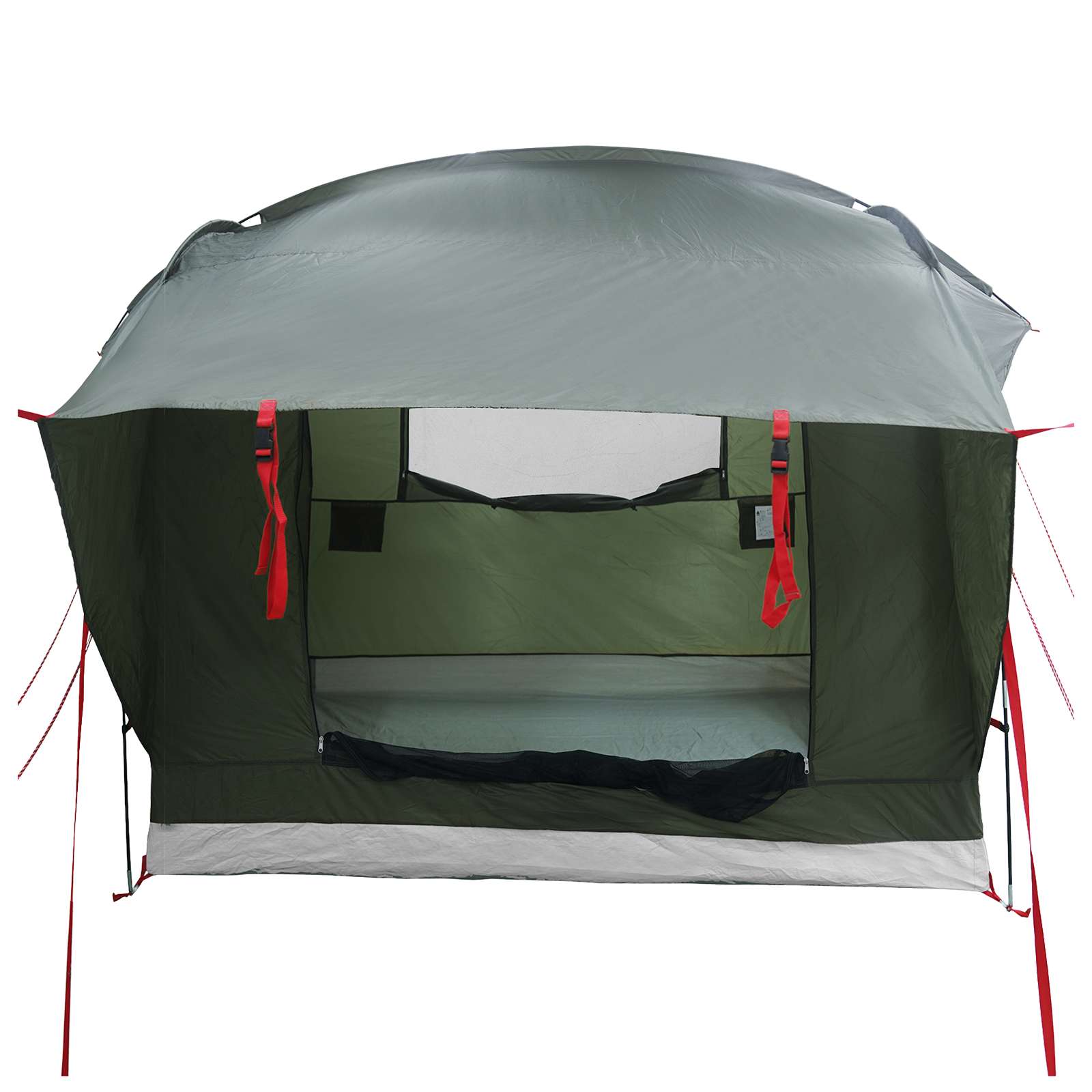 Autozelt Olivegrün 239 x 210 x 210 cm Polyester und Stahl