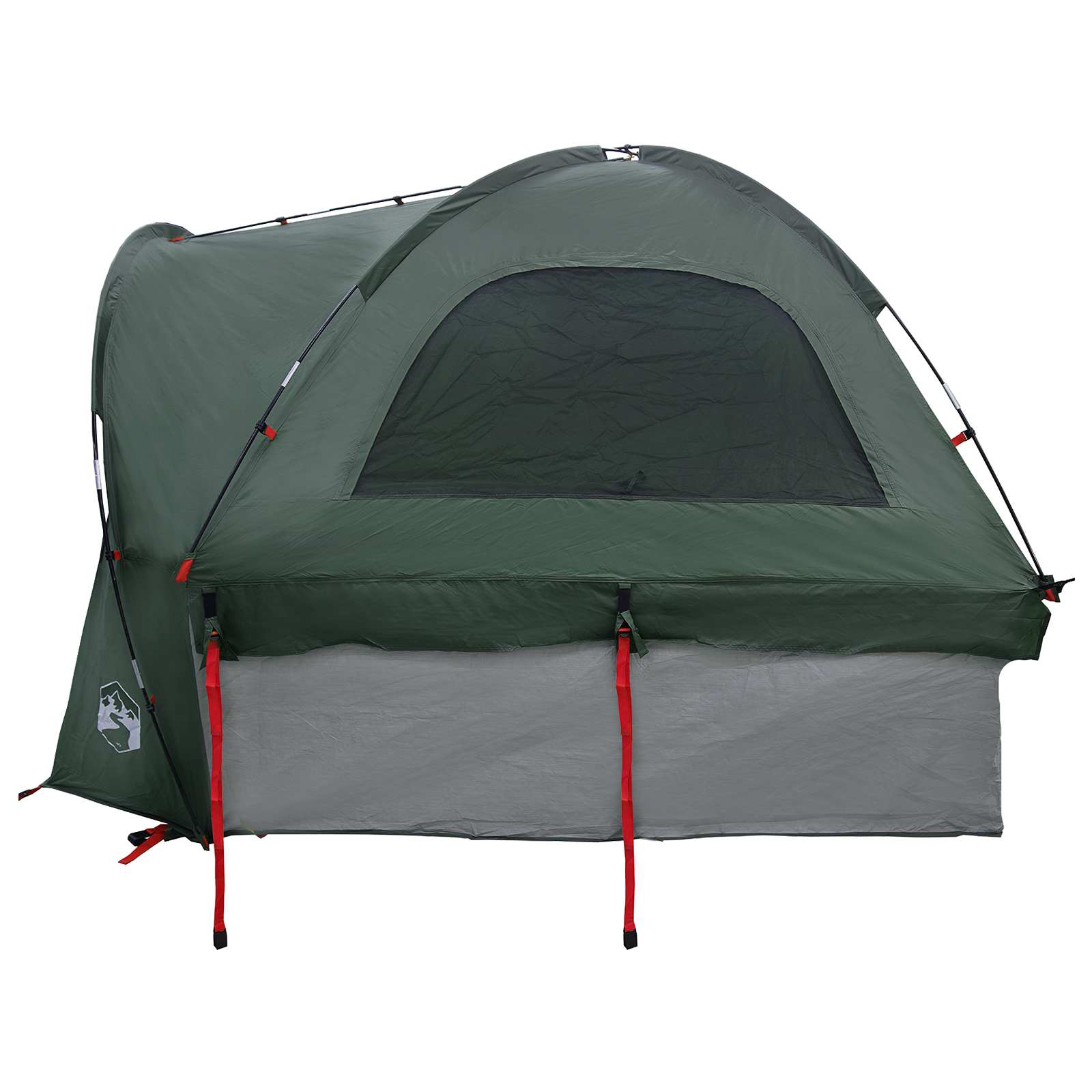 Autozelt Olivegrün 200 x 170 x 170 cm Polyester und Stahl