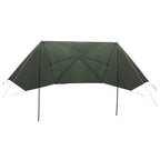 Autozelt Olivegrün 308 x 215 x 220 cm Polyester und Stahl