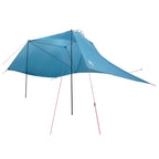 Autozelt mit Dach Blau 350 x 250 cm Polyester und Stahl