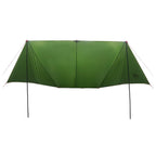 Fahrzeugmarkise Grün 518 x 580 x 215 cm Polyester und Stahl