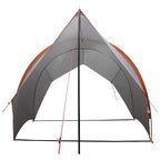 Heck-Awnings wasserfest Grau und Orange 405 x 280 x 220 cm