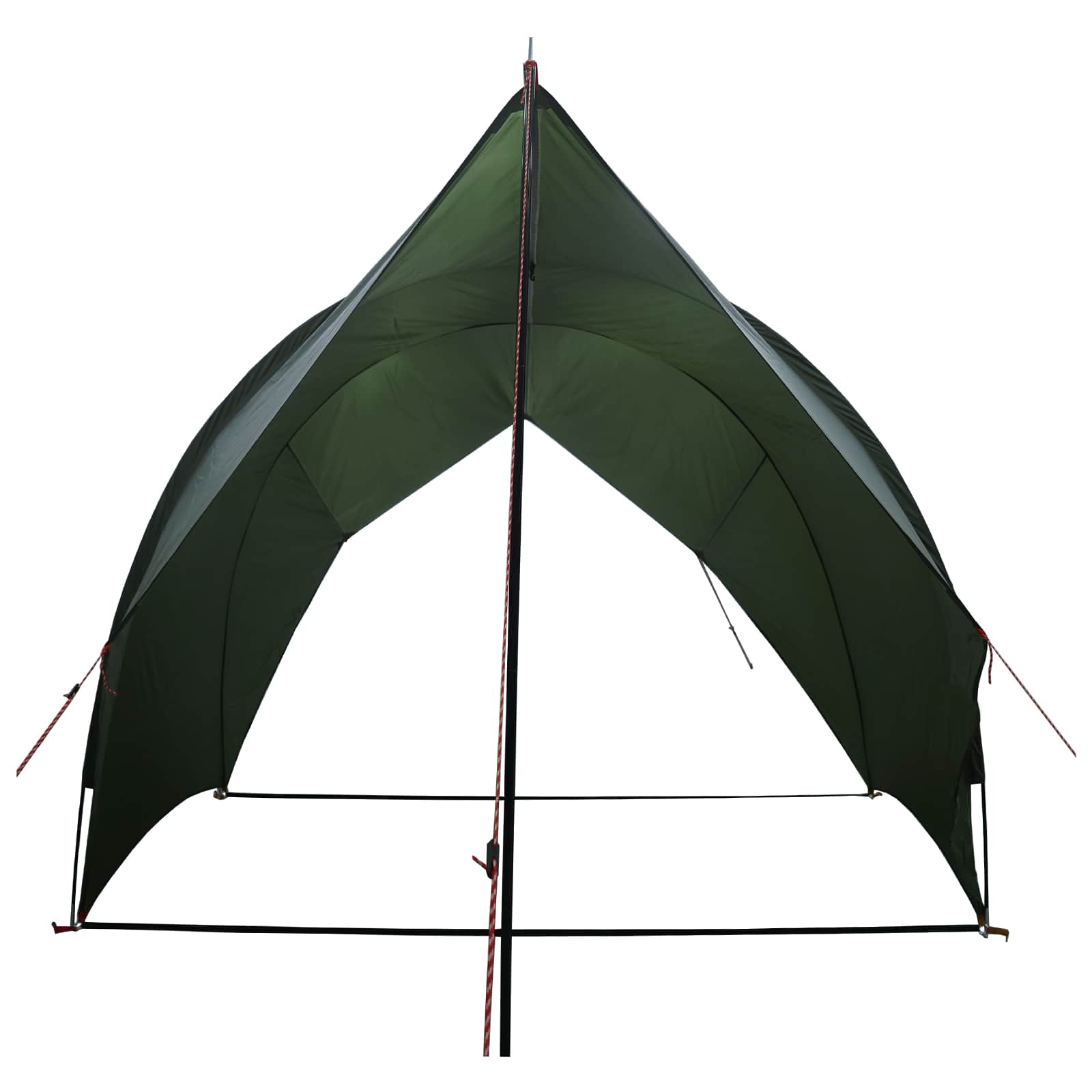 Heck-Awnings wasserfest Olivegrün 405 x 280 x 220 cm