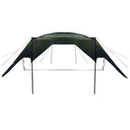 Camping Tarp Wasserfest Olivegrün 695 x 580 x 200 cm
