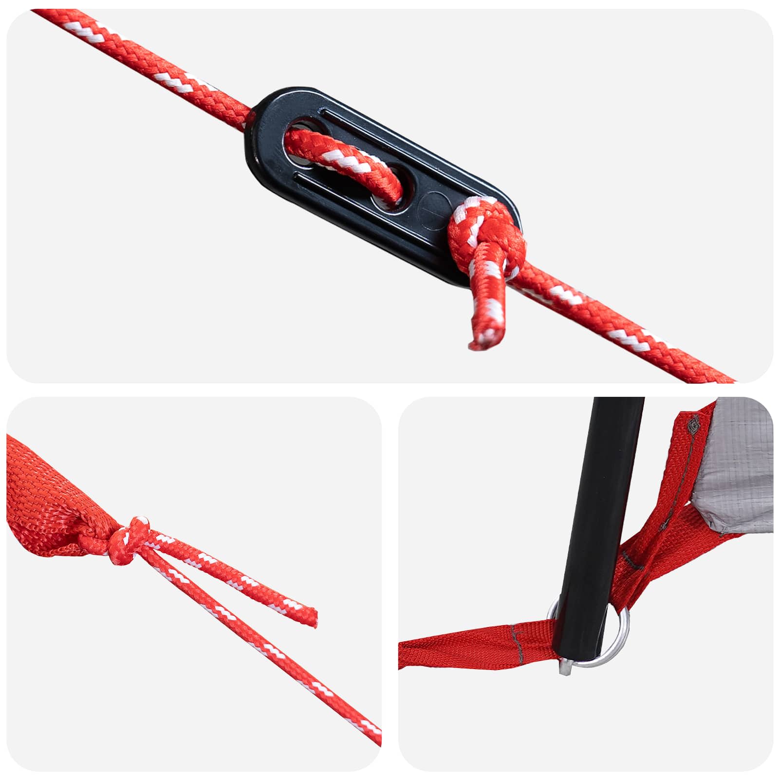 Familienzelt Armeegrün 450 x 400 x 265 cm Polyester und Stahl