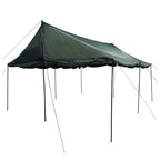 Familienzelt Armeegrün 450 x 400 x 265 cm Polyester und Stahl