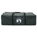 Party-Zelt Armeegrün 400 x 400 x 320 cm Polyester und Stahl