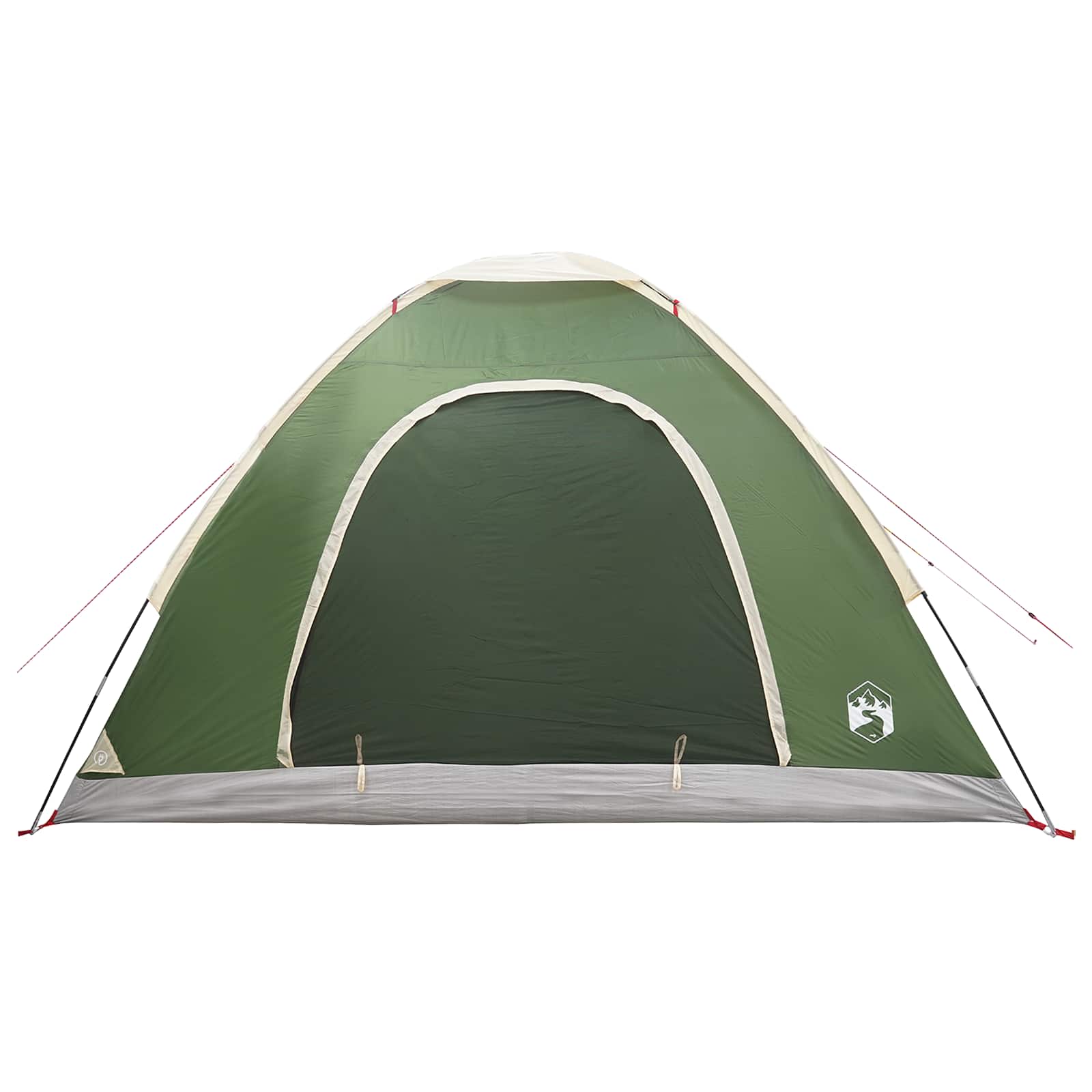 Campingzelt mit Dach mit Luftentlüftung Grün 275 x 215 x 125 cm