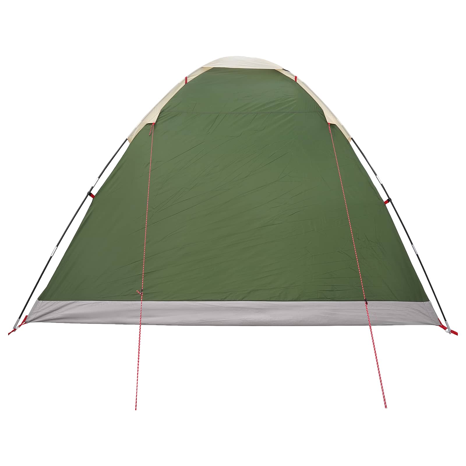 Campingzelt mit Dach mit Luftentlüftung Grün 335 x 275 x 180 cm