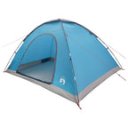 Campingzelt mit Dach mit Luftentlüftung Blau 335 x 275 x 180 cm