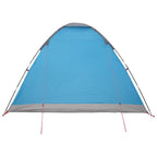 Campingzelt mit Dach mit Luftentlüftung Blau 335 x 275 x 180 cm