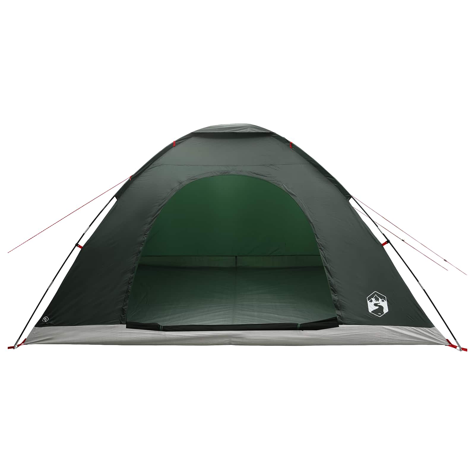 Campingzelt mit Dach Olivegrün 335 x 275 x 180 cm