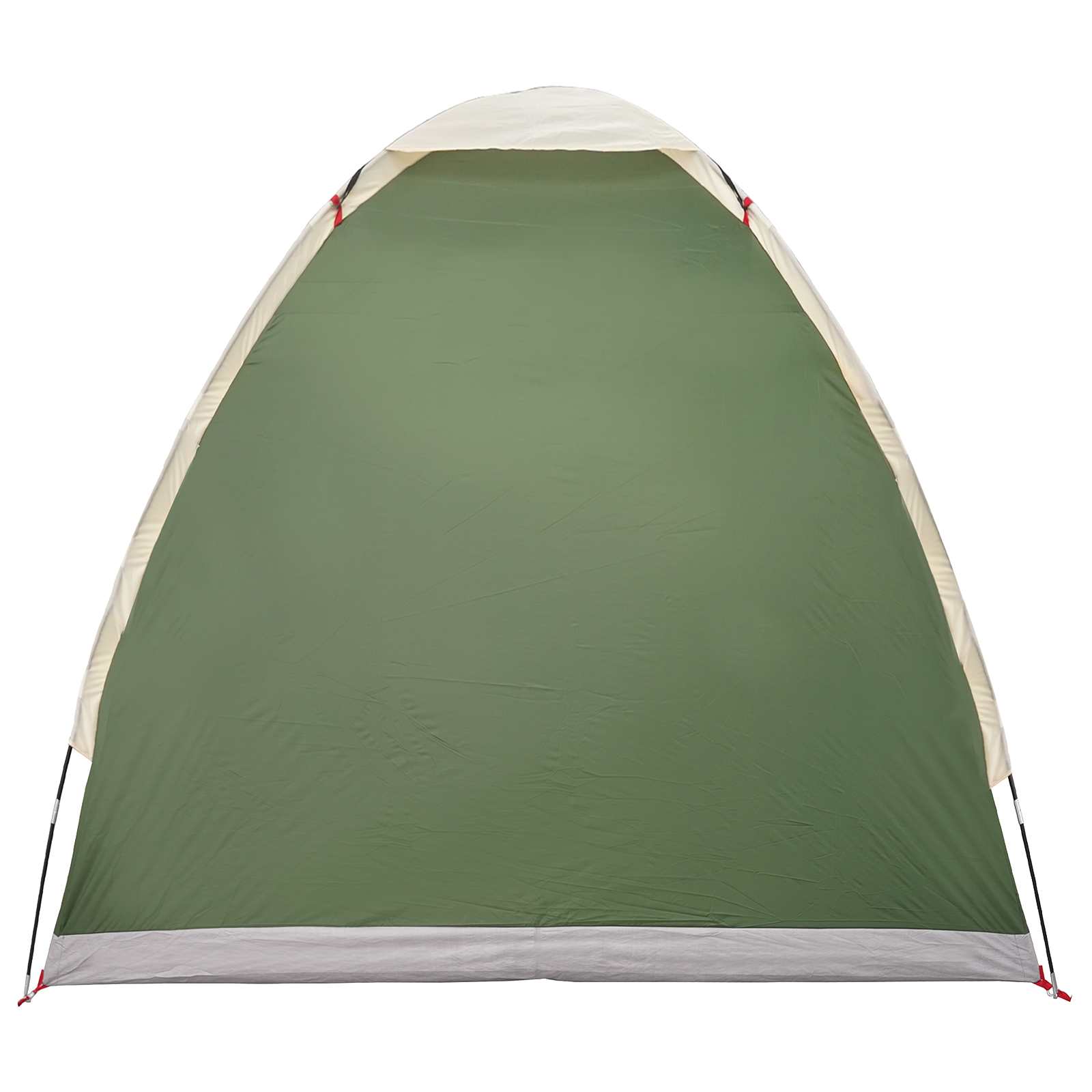 Campingzelt mit Dach Grün 2-Personen Polyester und Stahl