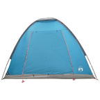 Campingzelt mit Dach Blau 2-Personen Polyester und Stahl