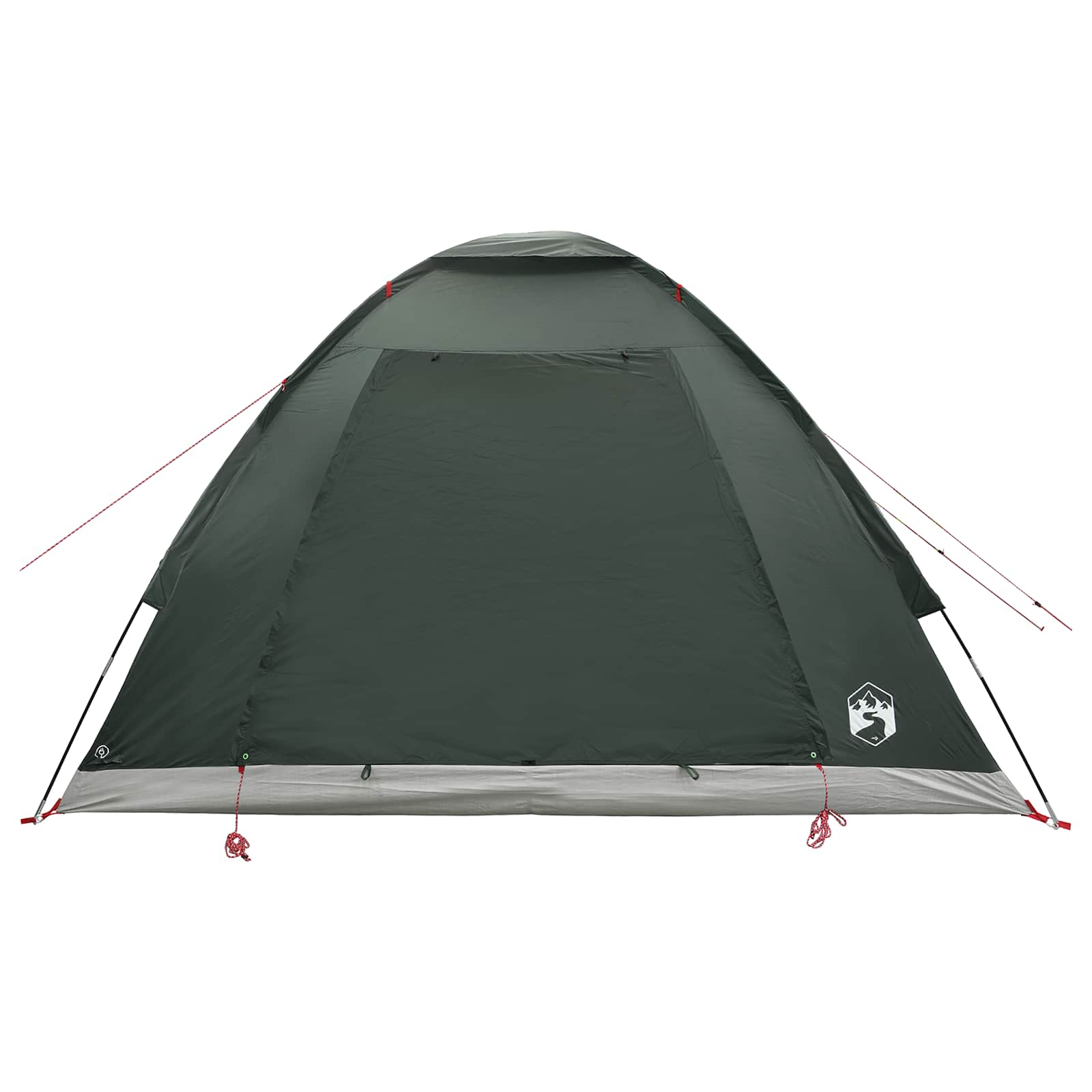 Campingzelt Olivegrün 275 x 215 x 125 cm Polyester und Stahl