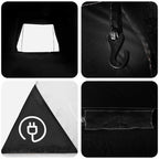 Campingzelt mit Dach Weiß Blackout 275 x 215 x 125 cm