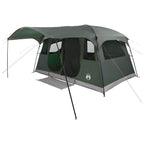 Tunnelzelt Olivegrün 366 x 244 x 198 cm Polyester und Stahl