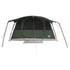 Tunnelzelt Olivegrün 427 x 305 x 205 cm Polyester und Stahl