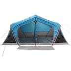 Hütten-Zelt Blau 480 x 273 x 205 cm Polyester und Stahl
