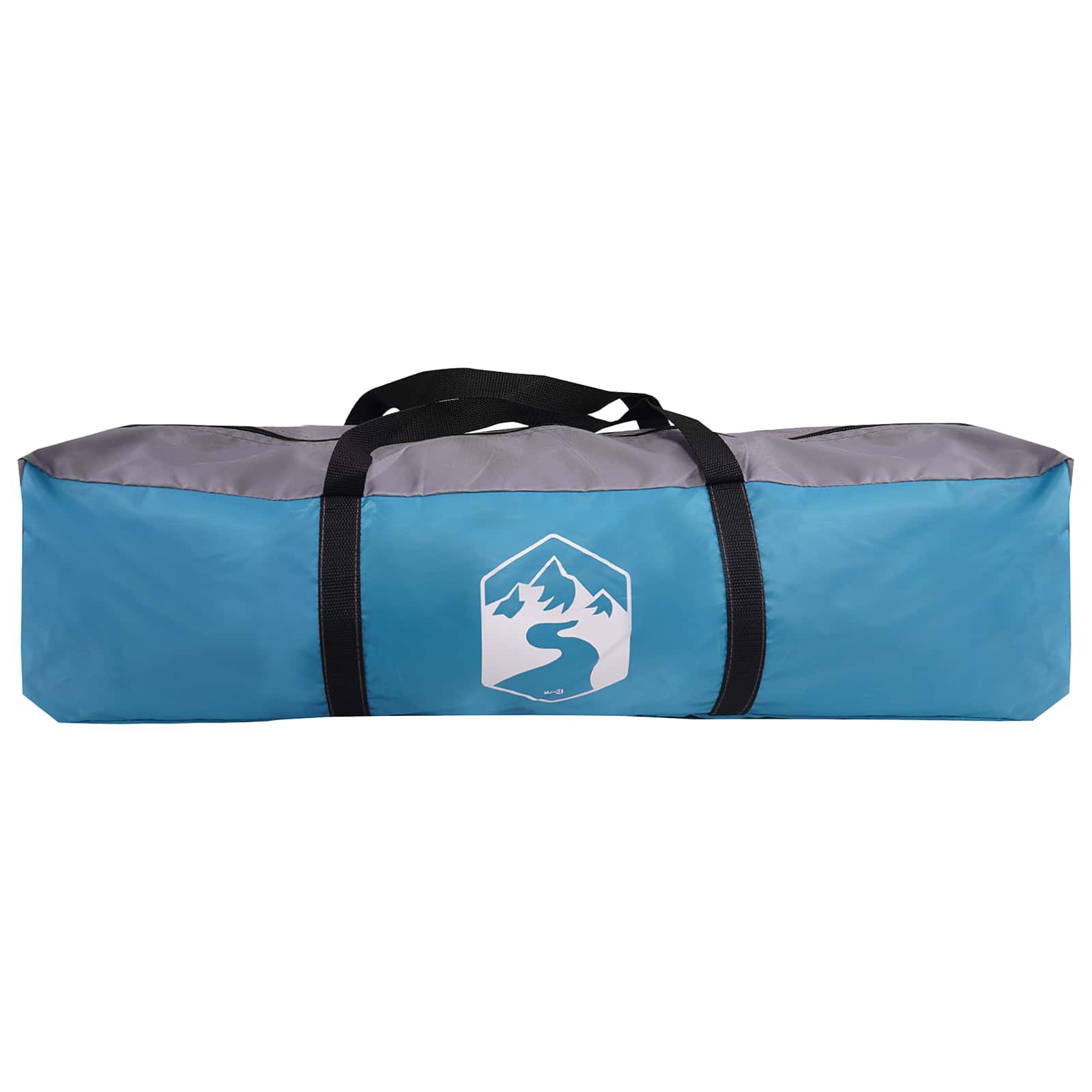Sofort Zelt Blau 365 x 280 x 200 cm Polyester und Stahl