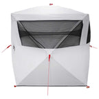 Huntingzelt mit Dach Weiß Blackout 143 x 143 x 165 cm