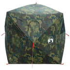 Huntingzelt Tarnung 143 x 143 x 165 cm Polyester und Stahl