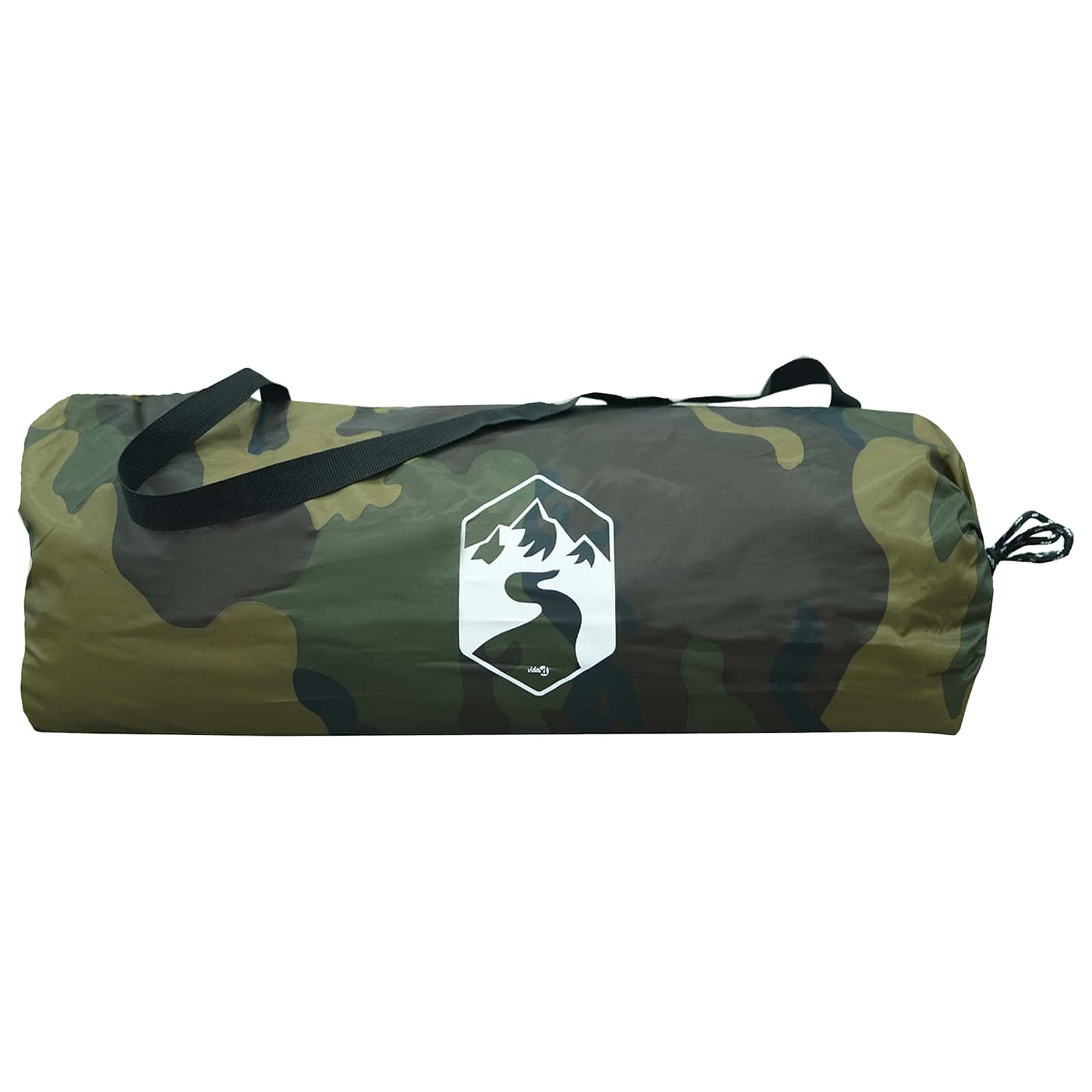 Huntingzelt Tarnung 145 x 145 x 150 cm Polyester und Stahl