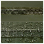 Sofort Zelt Olive Grün 305 x 275 x 190 cm Polyester und Stahl