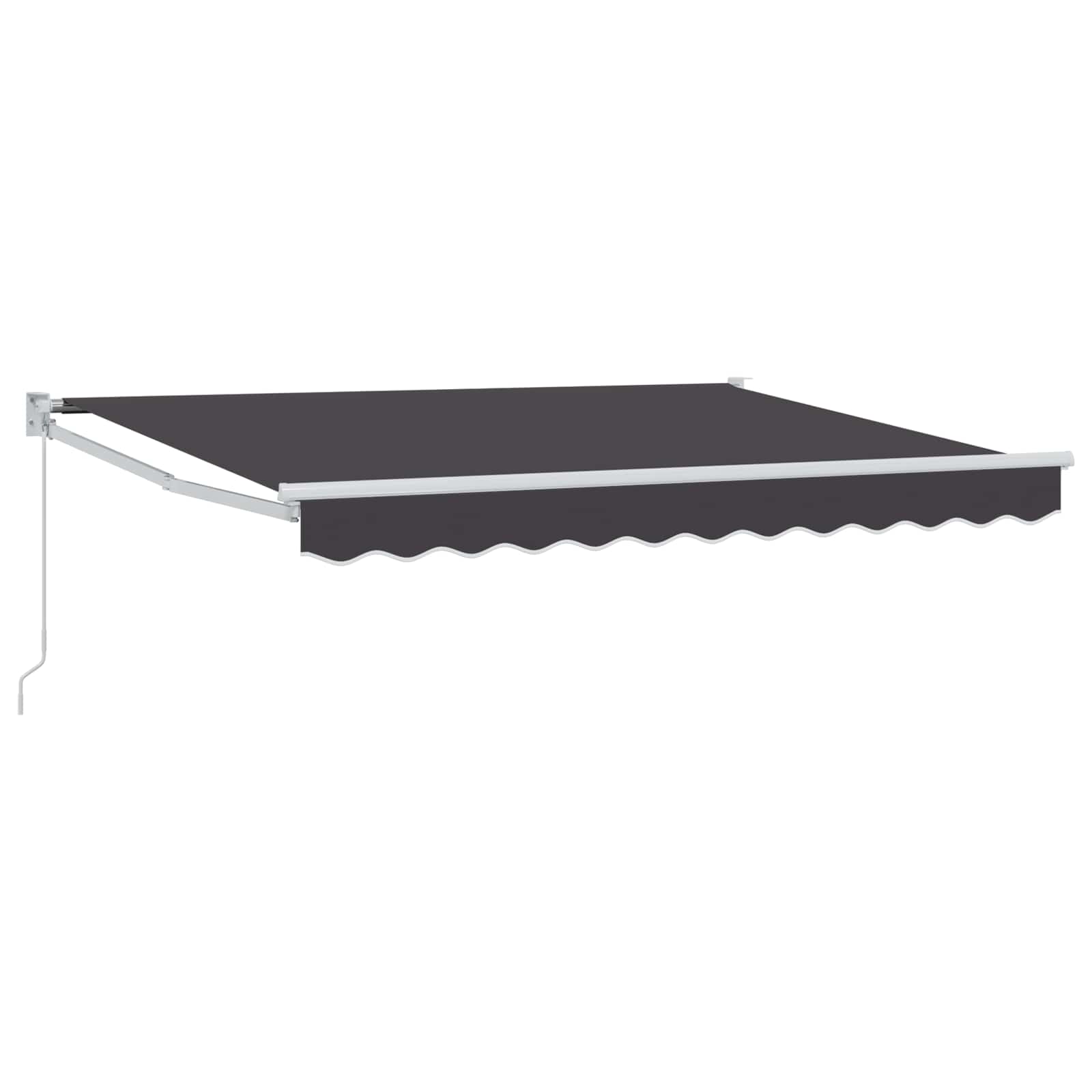 Einziehbare Markise Anthrazit 3 x 2 m