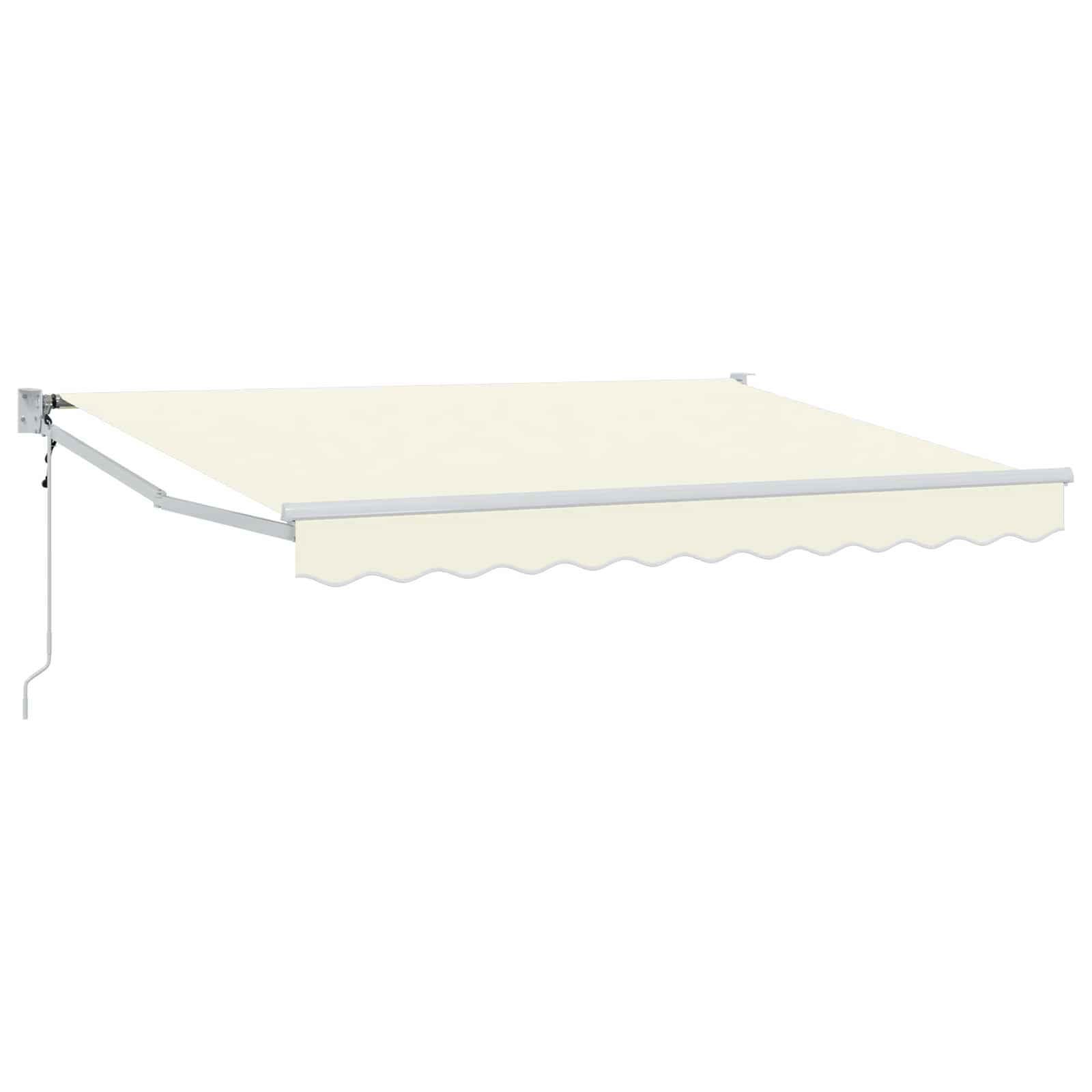 Elektrische ausziehbare Markise Creme 3,5 x 2 m