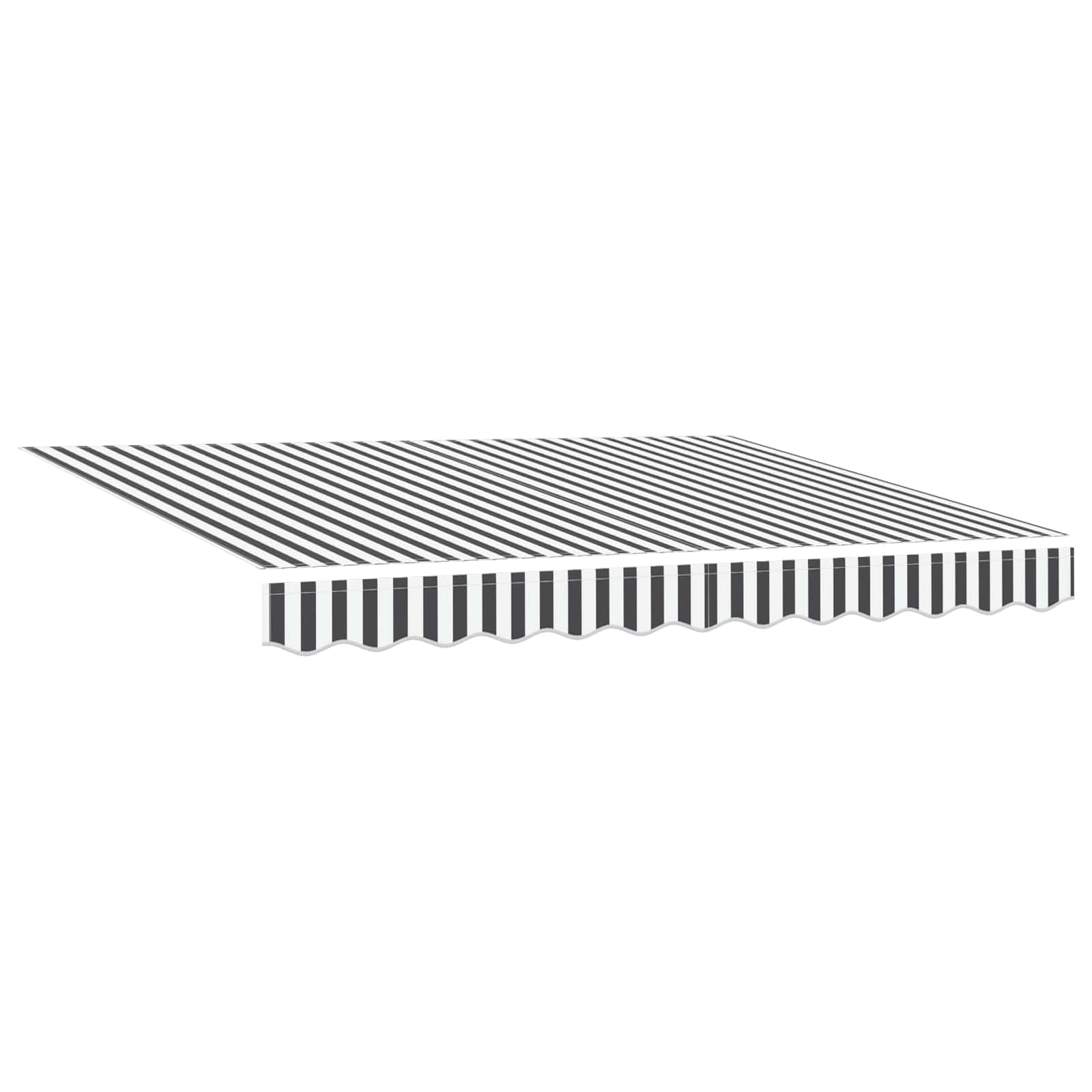 Manuelle Gelenkarmmarkise mit LEDs 3,5 x 2,5 m