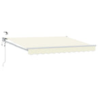 Elektrische ausziehbare Markise Creme 3,5 x 2 m