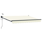 Elektrische ausziehbare Markise Creme 3 x 2 m