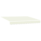 Elektrische ausziehbare Markise Creme 3,5 x 2,5 m
