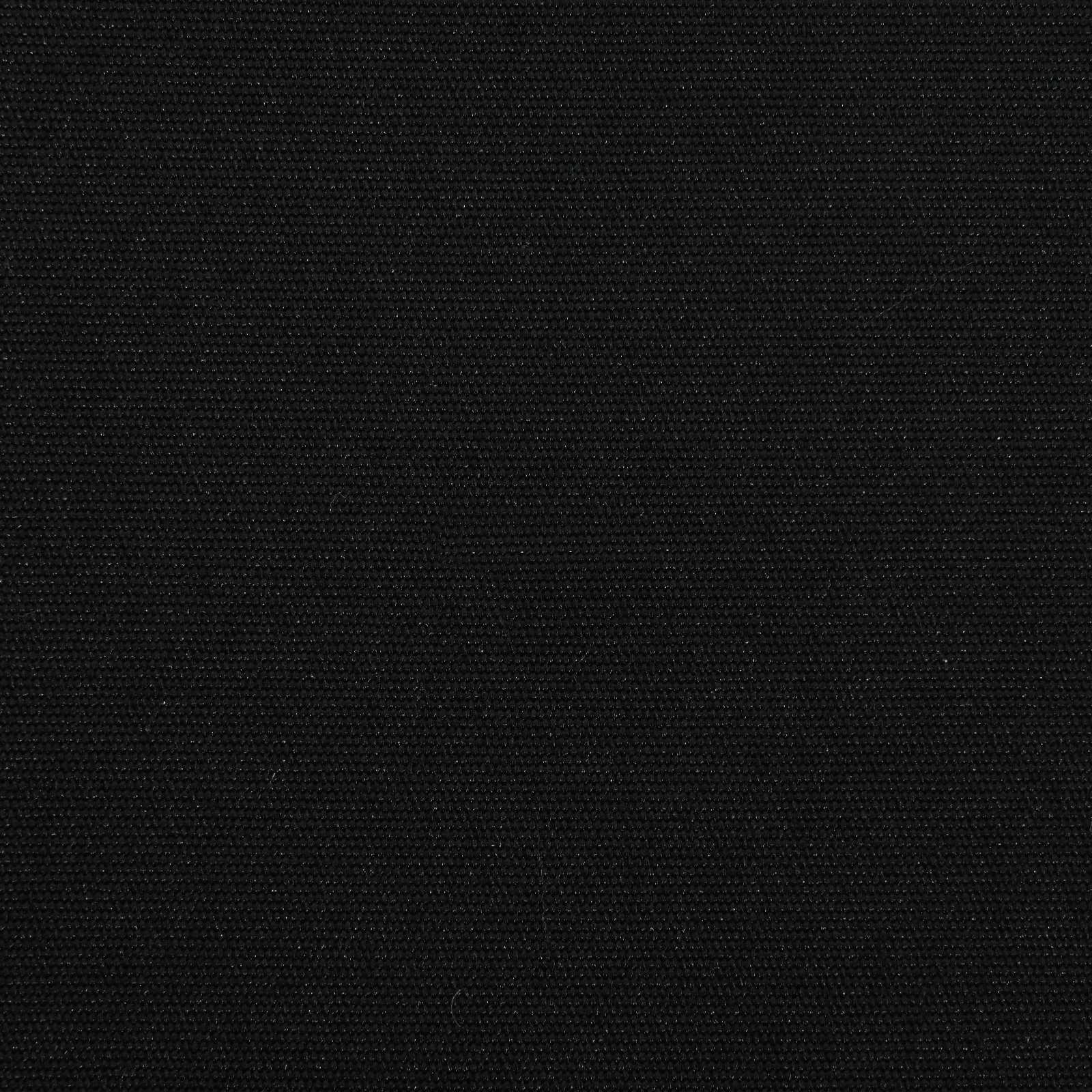 Einziehbare Markise Schwarz 4 x 3 m Leinen und Aluminium