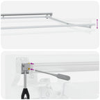 Elektrische ausziehbare Markise Bordeauxrot 5 x 3 m