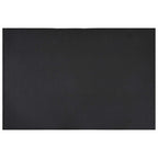 Sport Schutzmatte Schwarz 183 x 122 x 0,6 cm Hochdichtes PVC