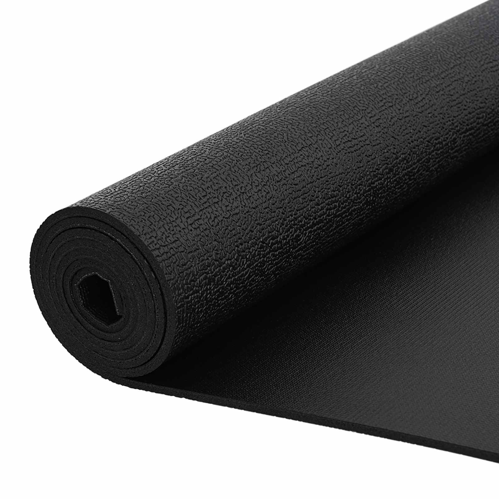 Sport Schutzmatte Schwarz 213 x 152 x 0,6 cm Hochdichtes PVC