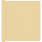 Balkonsichtschutz Sand 110 x 700 cm Oxford-Stoff