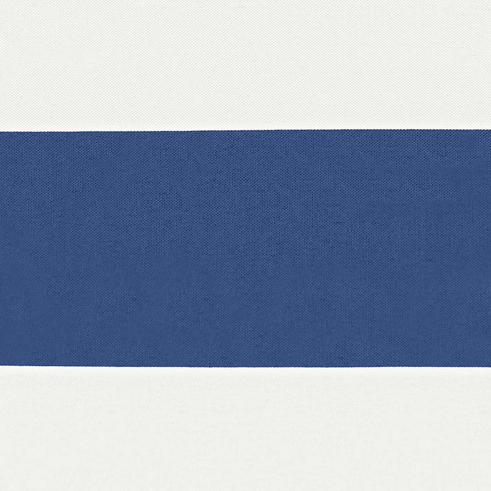 Balkonsichtschutz Blau und Weiß 110 x 700 cm Oxford-Stoff