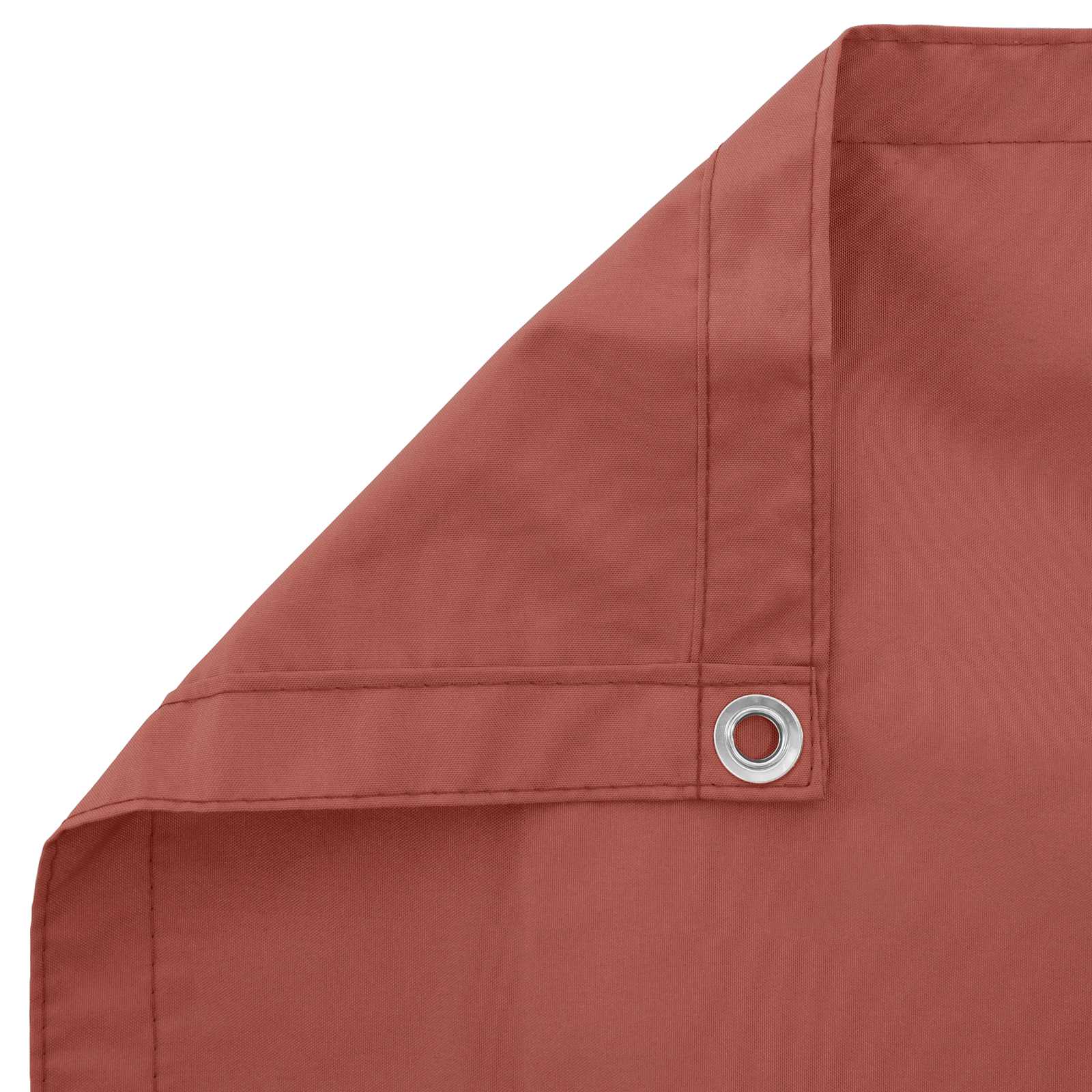 Balkonsichtschutz Terrakotta 110 x 300 cm Oxford-Stoff