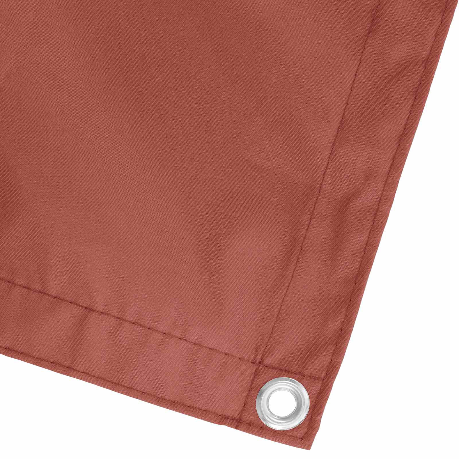 Balkonsichtschutz Terrakotta 110 x 700 cm Oxford-Stoff